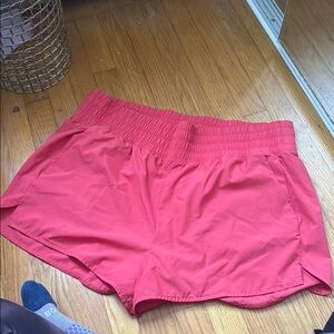Women's Red Shorts